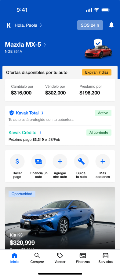 Production Home — shipped to production